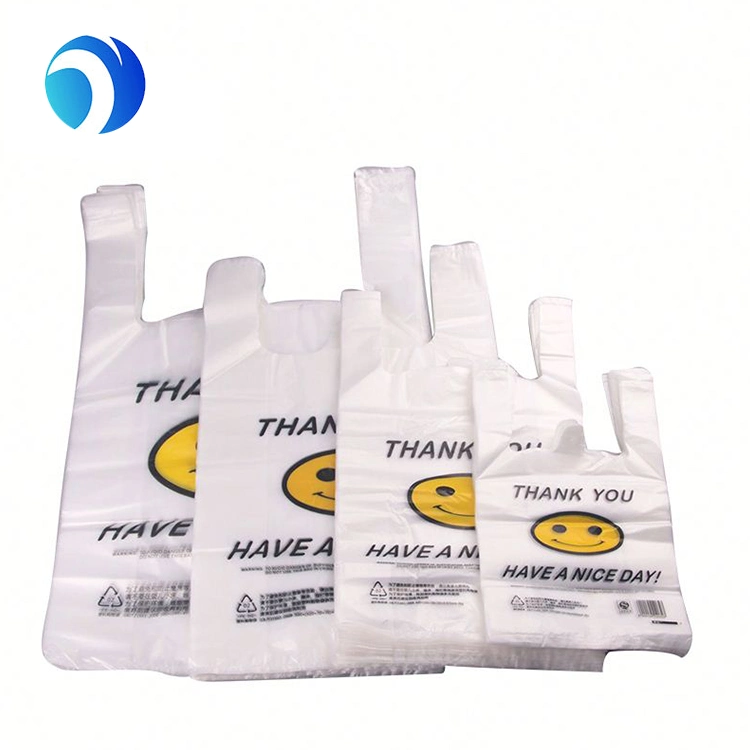 Biodegradable PLA Pbat Eco Friendly Products Laminated Non Woven T-Shirt Bag