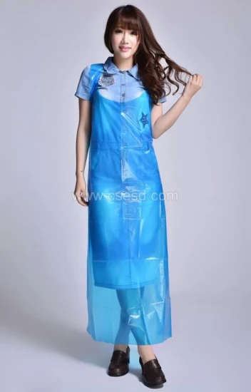 Medical Disposable Machine LDPE PE Tablier Biodegradable PLA Pbat Corn Starch Apron Plastic Apron Making Machine